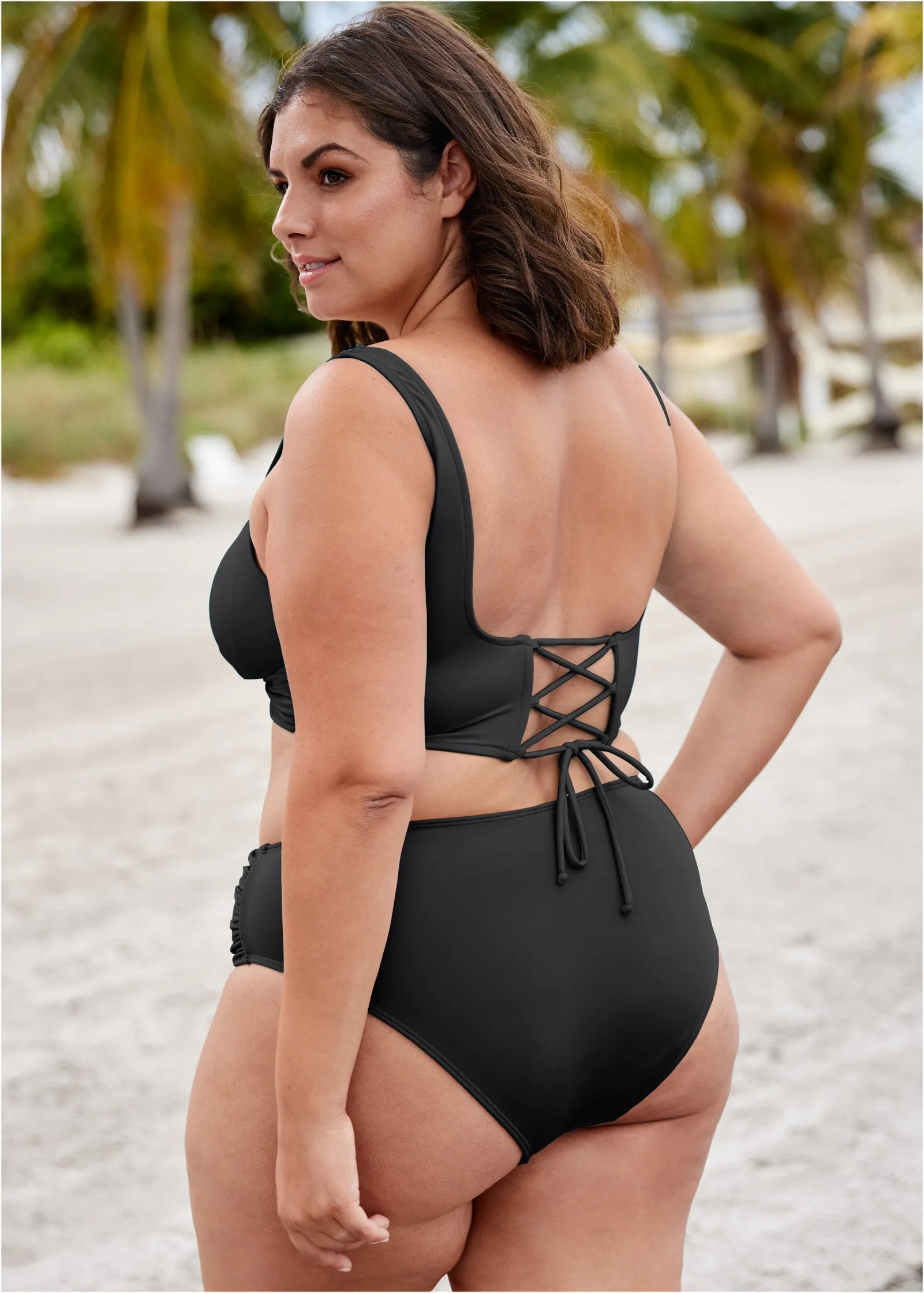 Adjustable Mid-Rise Bottom - Black Beauty