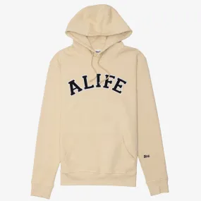 Alife Collegiate Hoodie - Cream