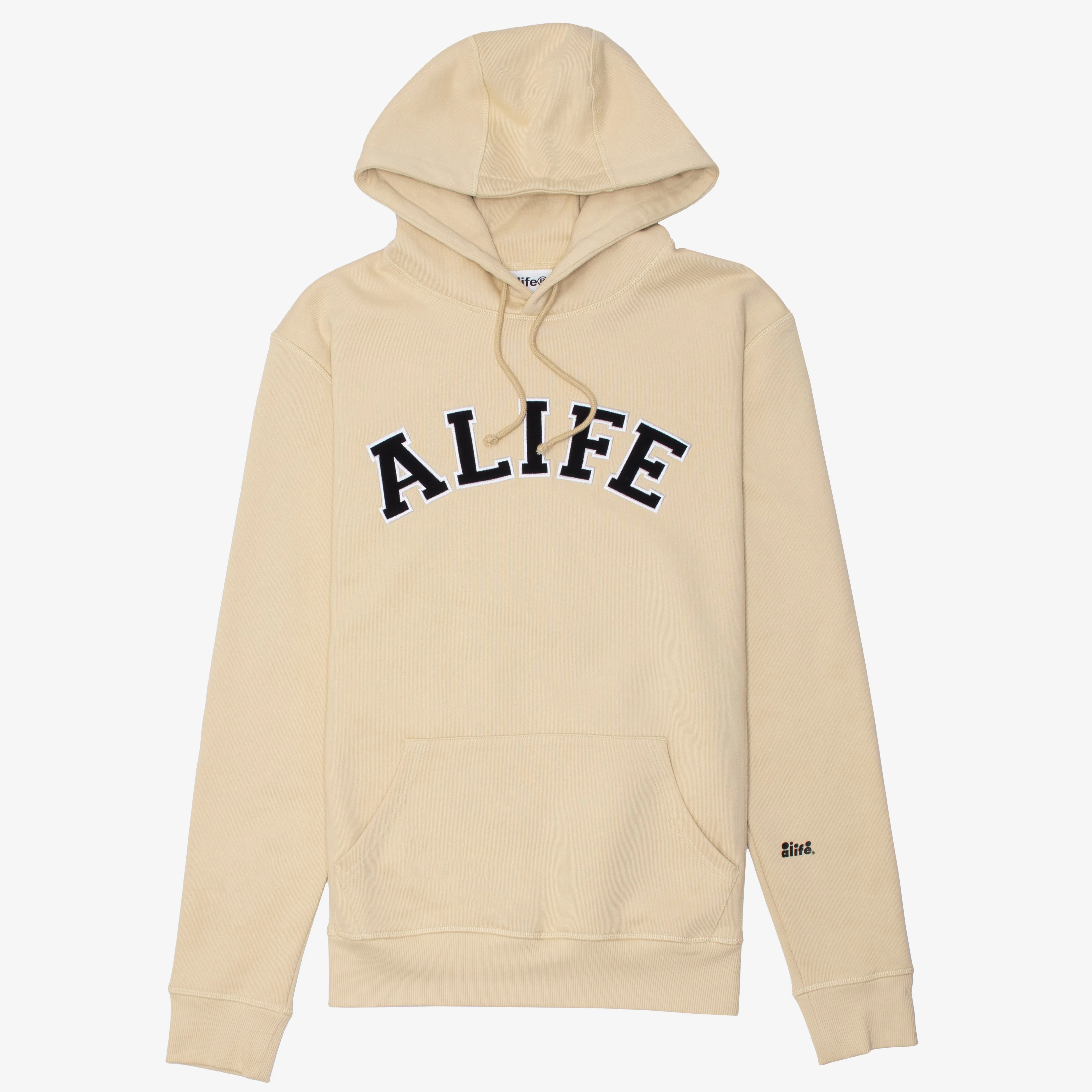 Alife Collegiate Hoodie - Cream