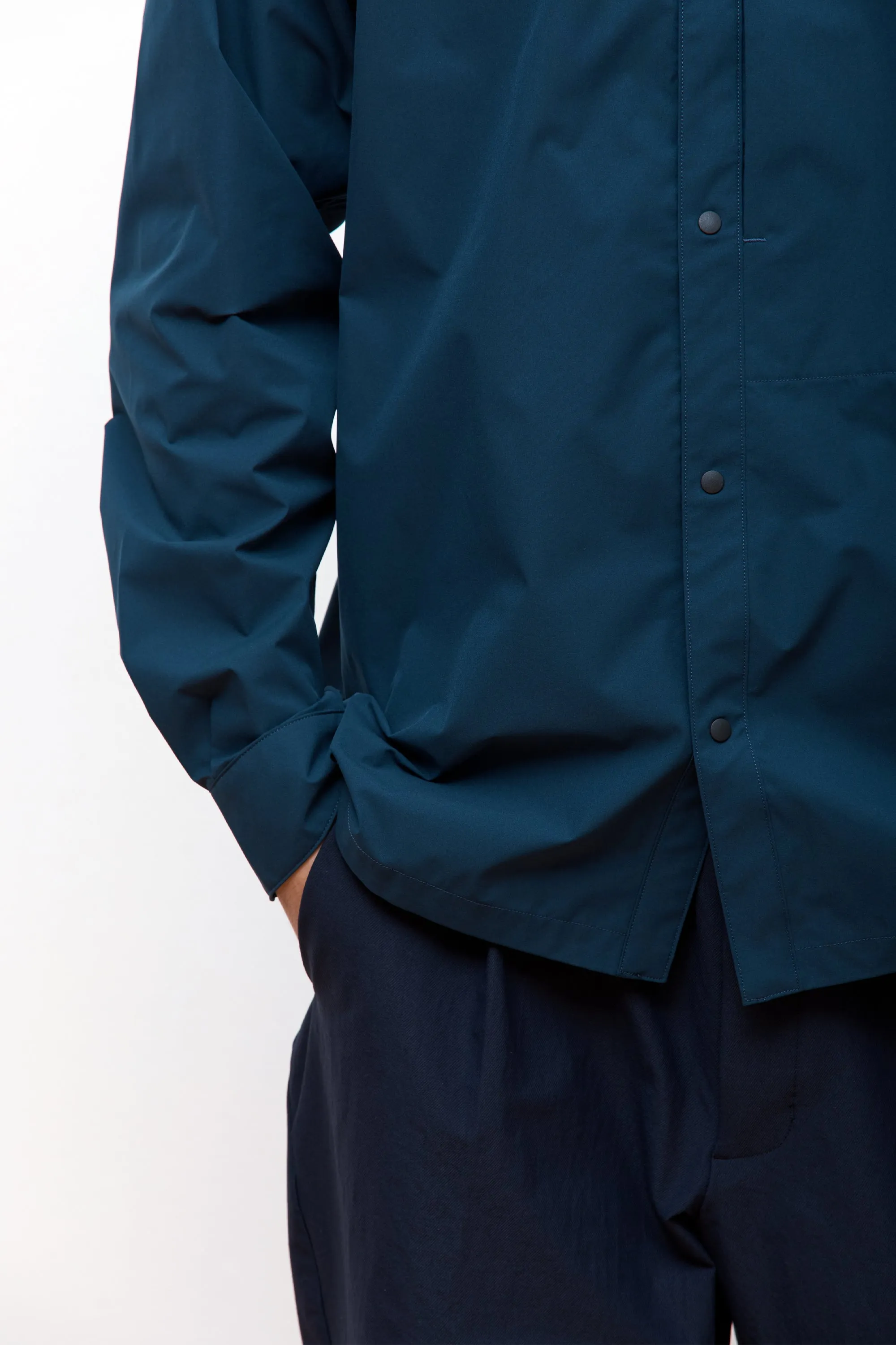 All Direction Stretch Shirt Navy Blue