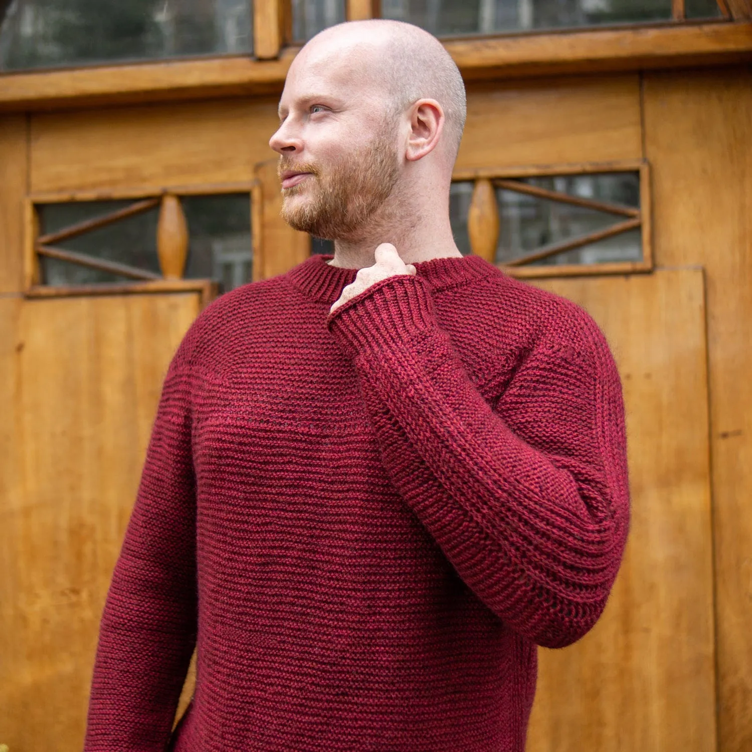 BRIOGARTER SWEATER - PICKLE JUICE