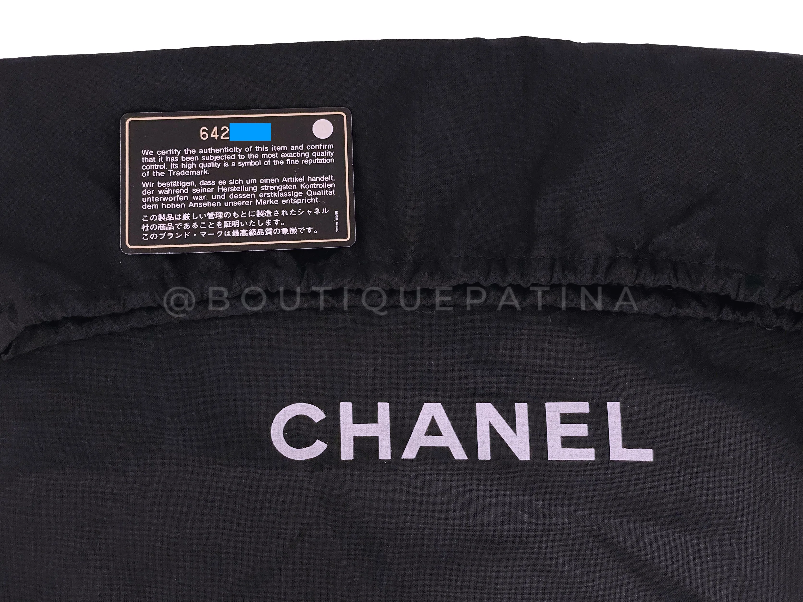 Chanel 2001 Vintage Blush Beige Small Lettered Bowler Bag