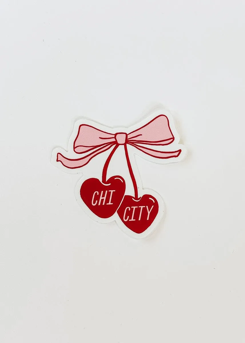 Chi City Cherries Sticker