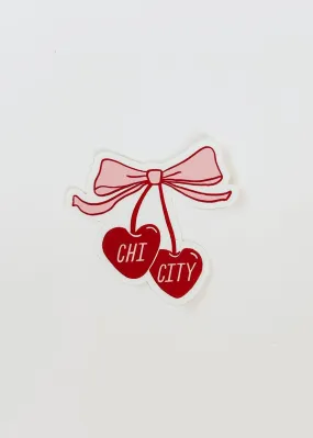 Chi City Cherries Sticker