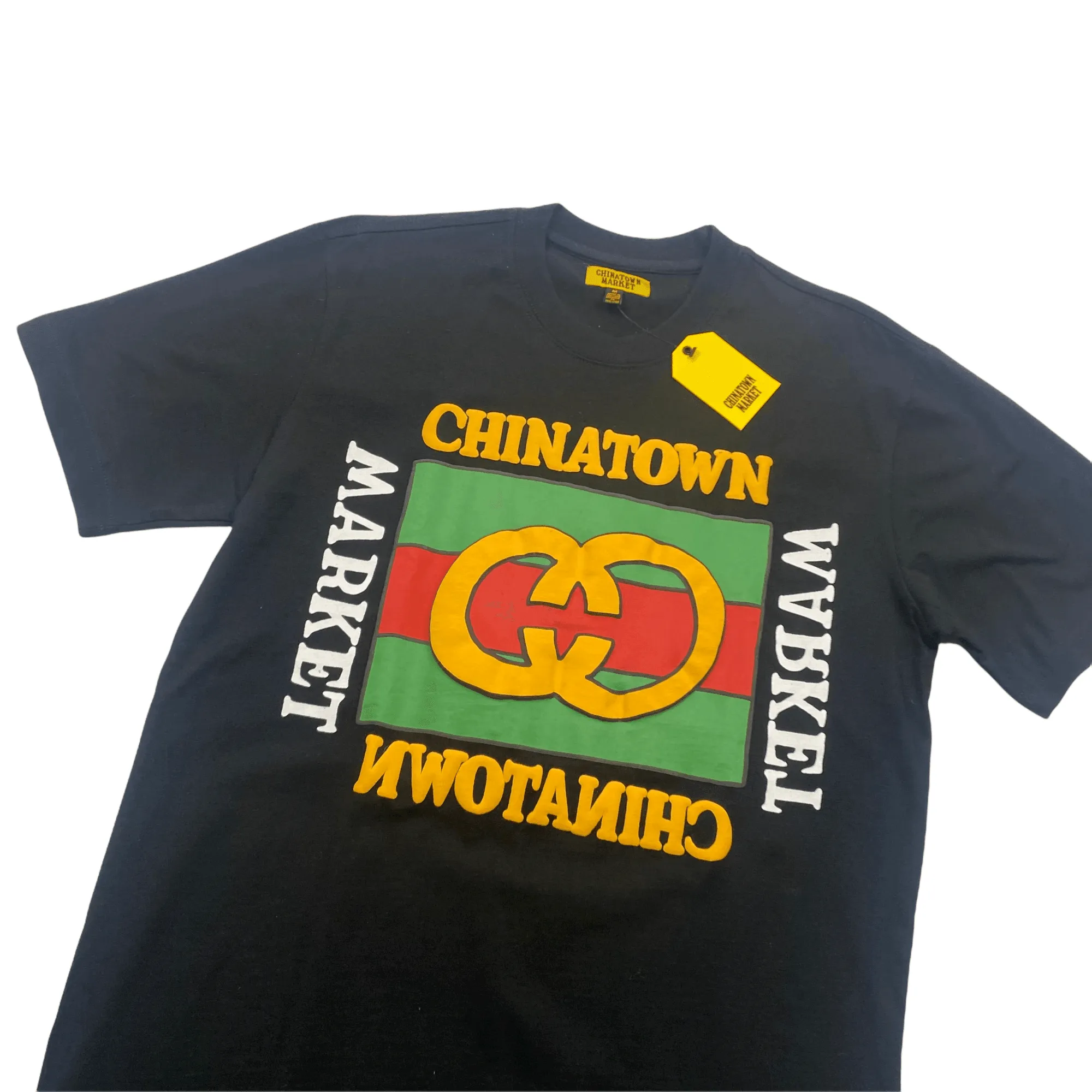 Deadstock Black Chinatown Market (Gucci) Tee - Medium
