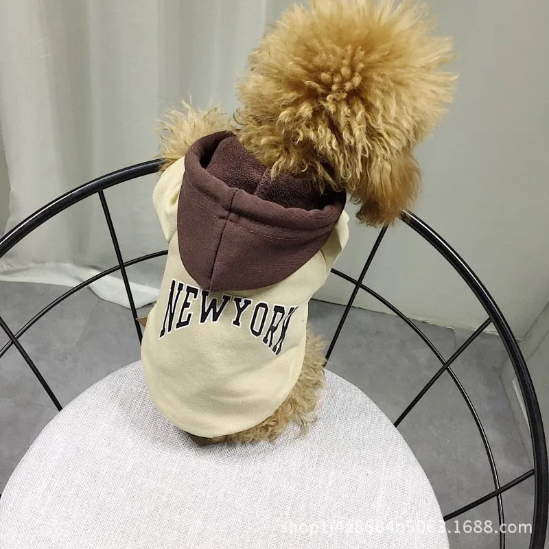 Dog and Owner Sporty Hoodie for Spring and Autumn