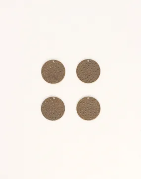 Embossed Dots, 14mm, (4pcs)