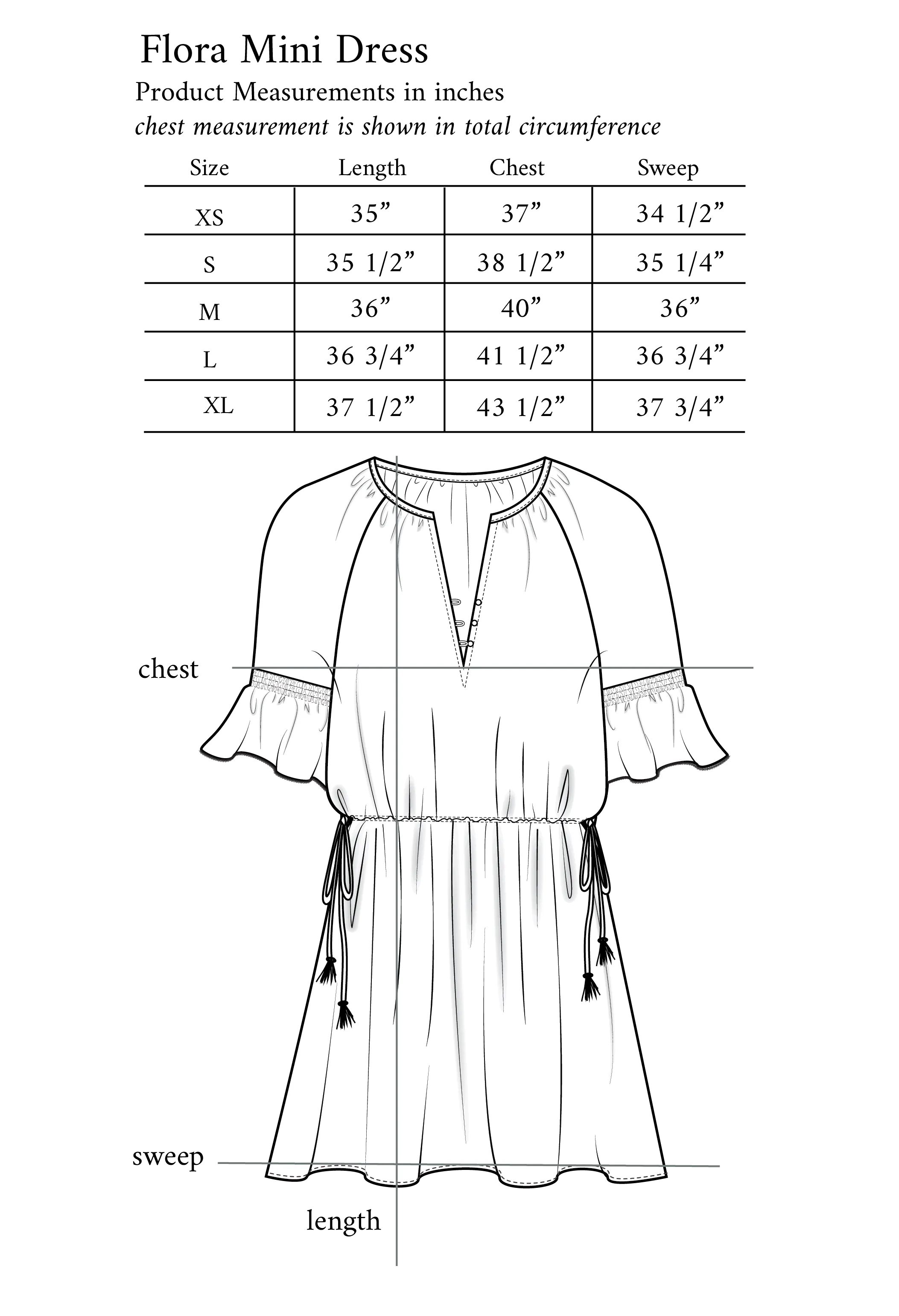 Flora Mini Dress - Night Bloom