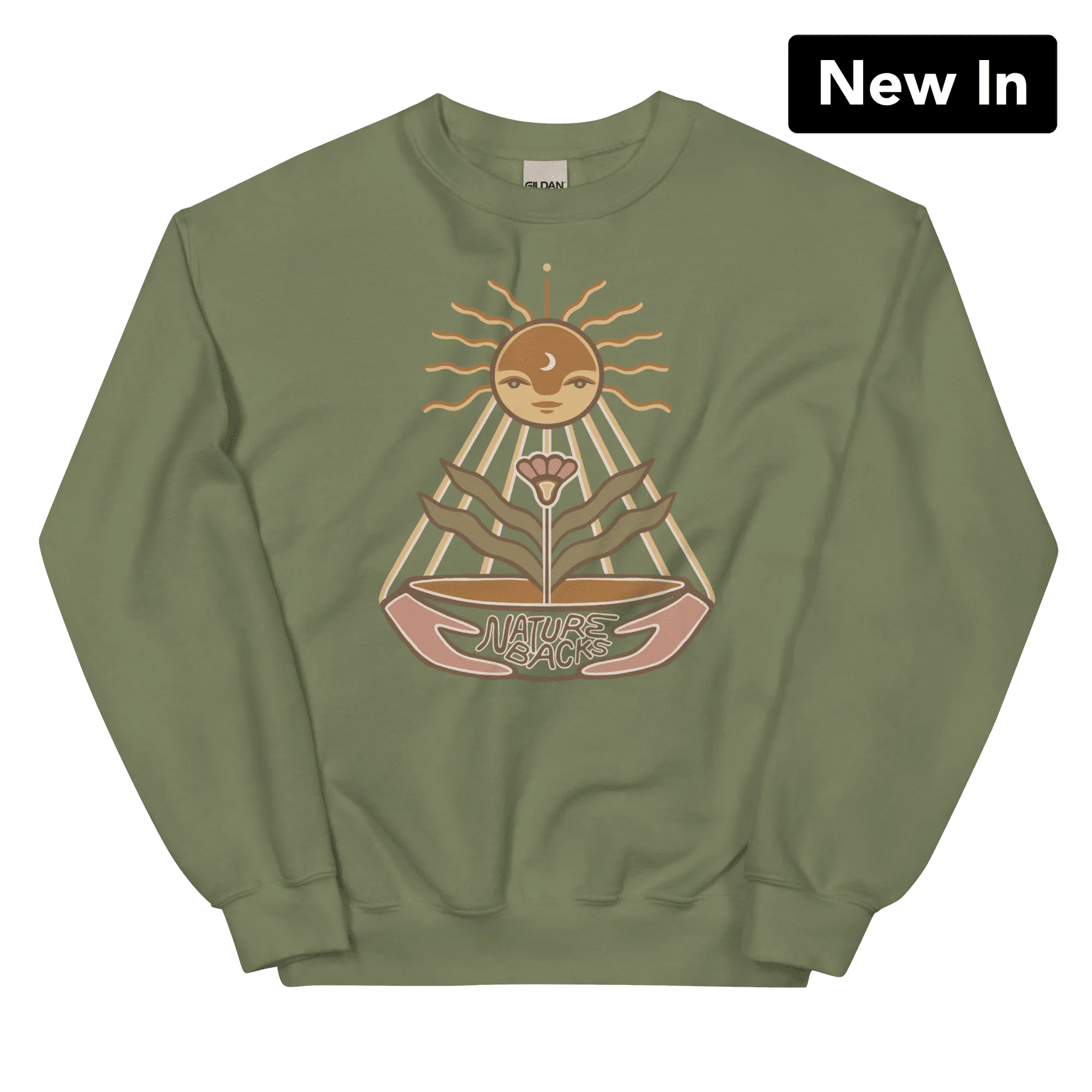 Flower Beam Sweatshirt