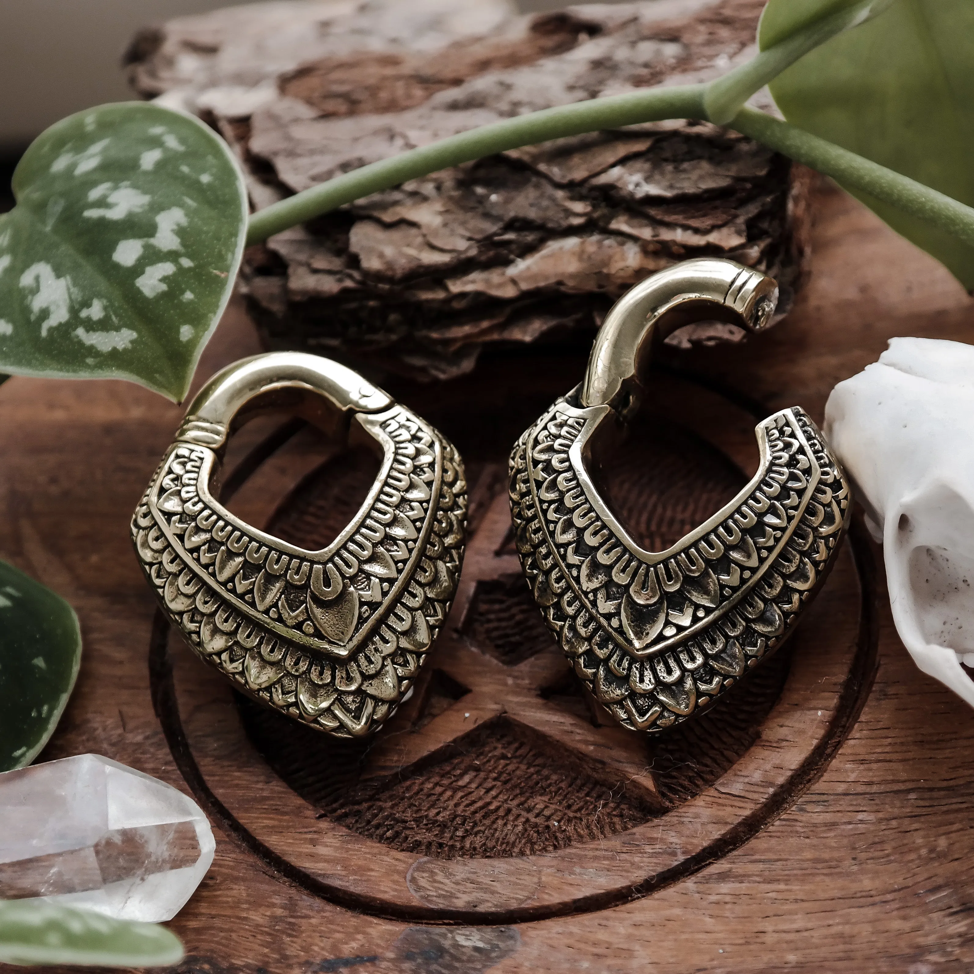 Golden Aura Ear Weights