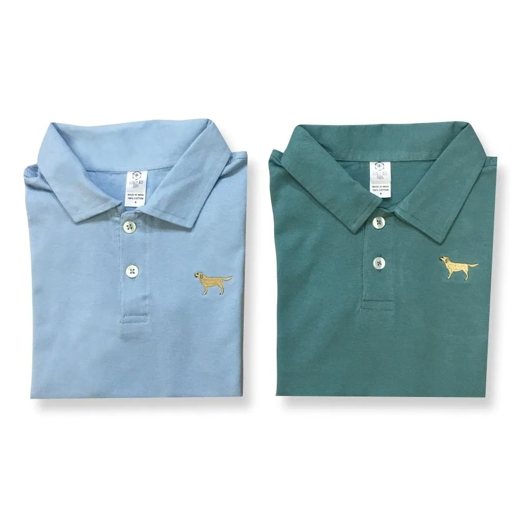 Golden Retriever Polo Tee