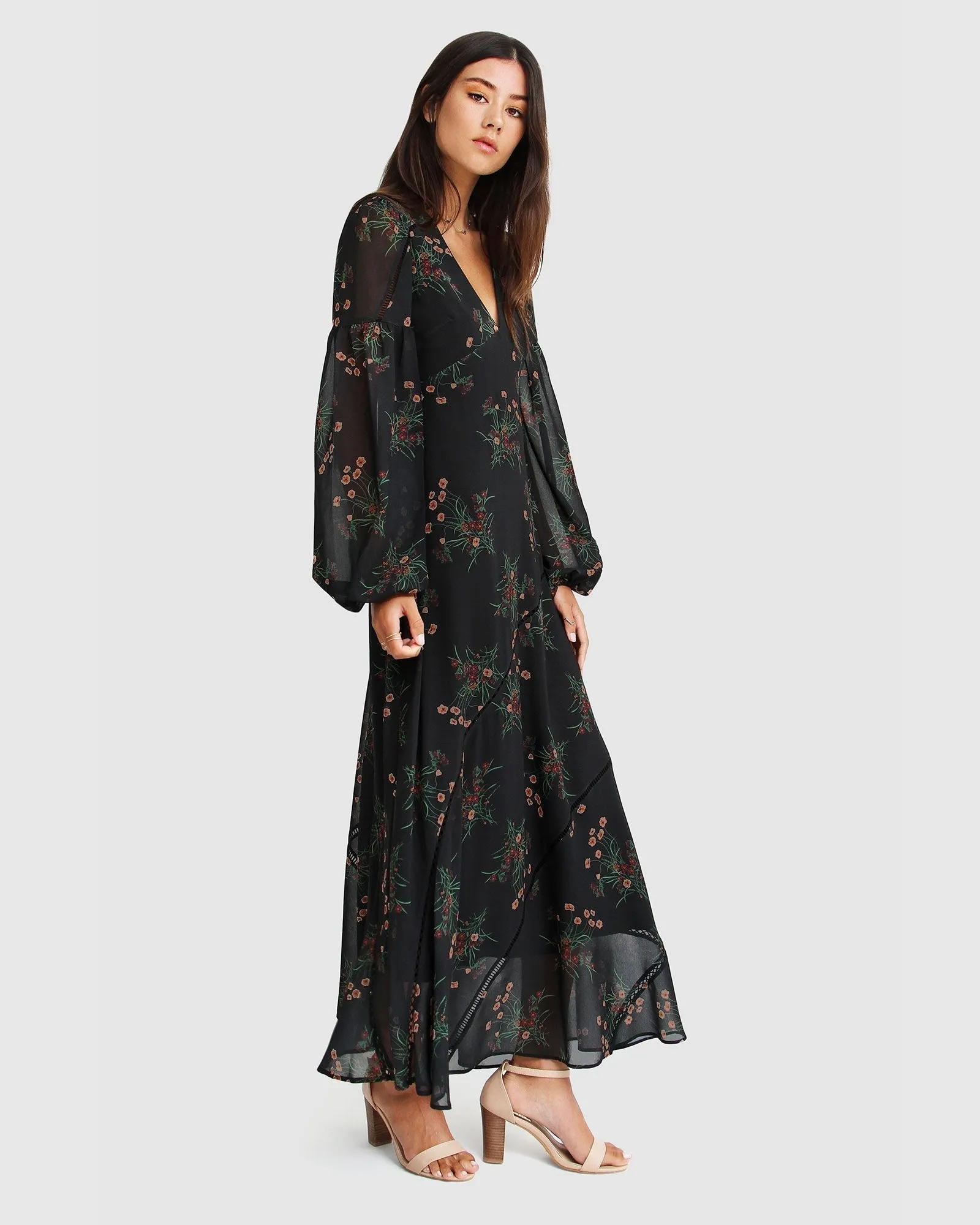 In Your Dreams Maxi Dress - Black