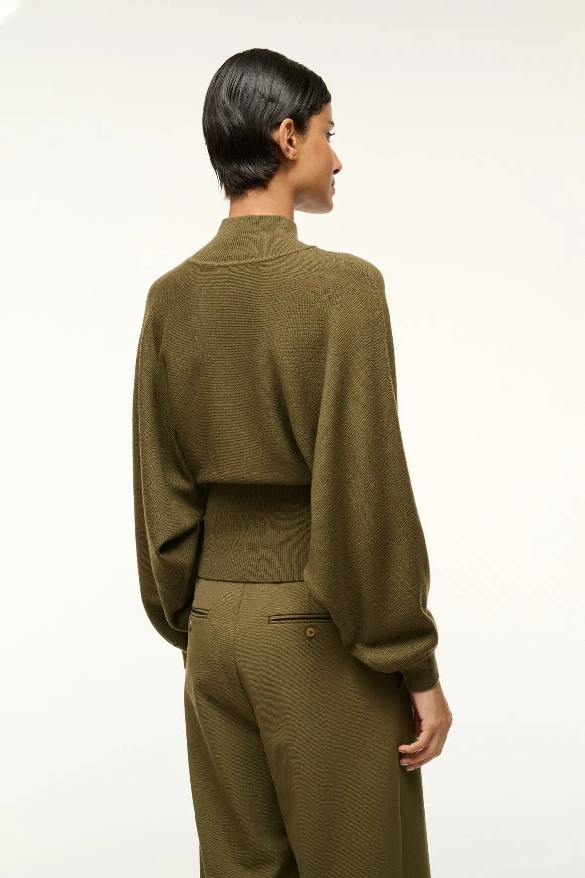 KAROLINE SWEATER | SERGEANT GREEN
