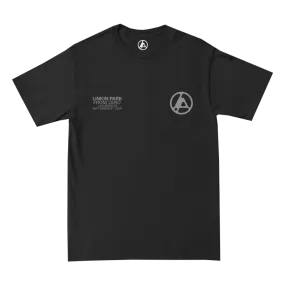 LA Cover Logo Black Tee