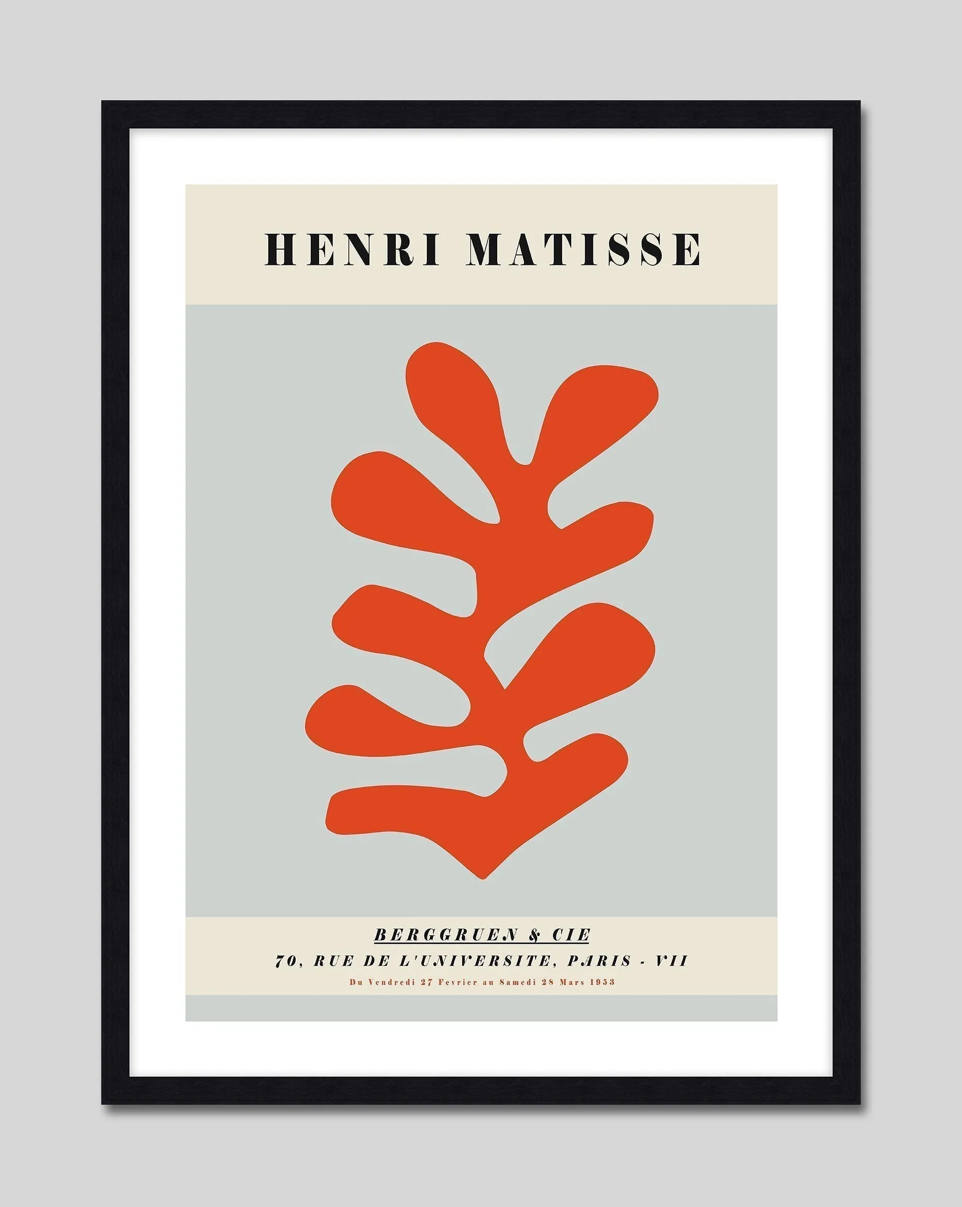 Matisse Red Coral Berggruen & Cie