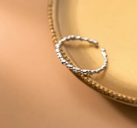Mimi | Adjustable Sterling Silver Ring