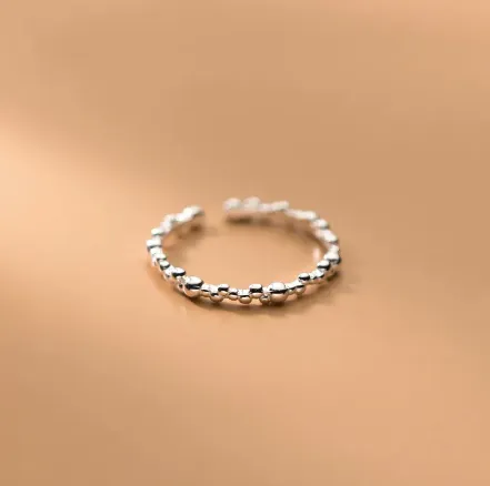 Mimi | Adjustable Sterling Silver Ring