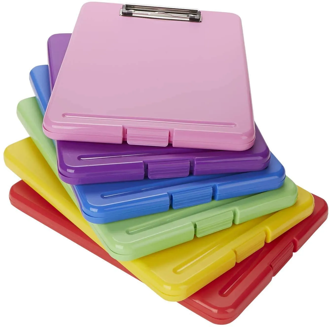 Multifunctional Plastic Portable Clipboard Writing Pad Board with Pen Holder
