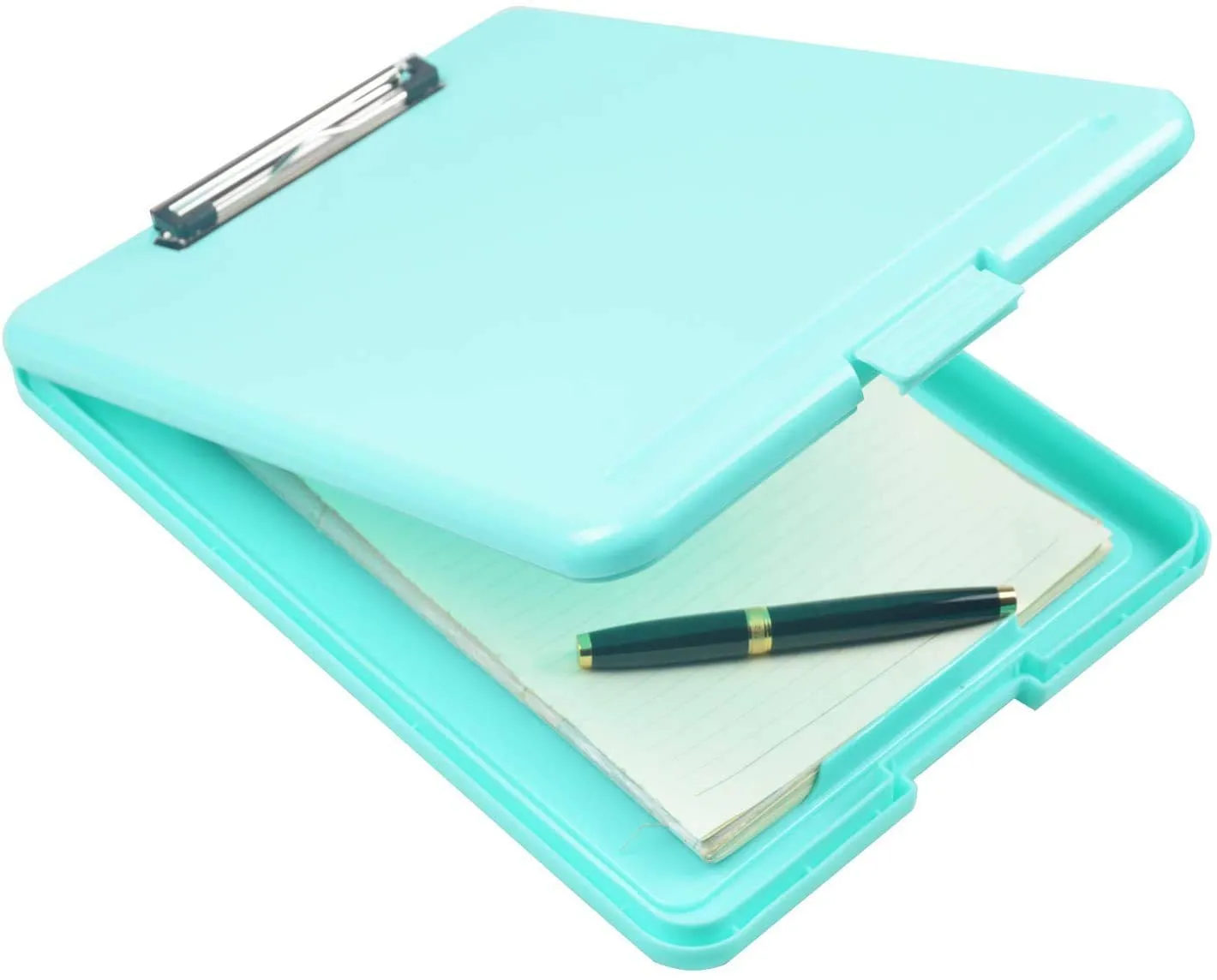 Multifunctional Plastic Portable Clipboard Writing Pad Board with Pen Holder