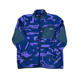 Purple   Black Stussy Fleece - Medium