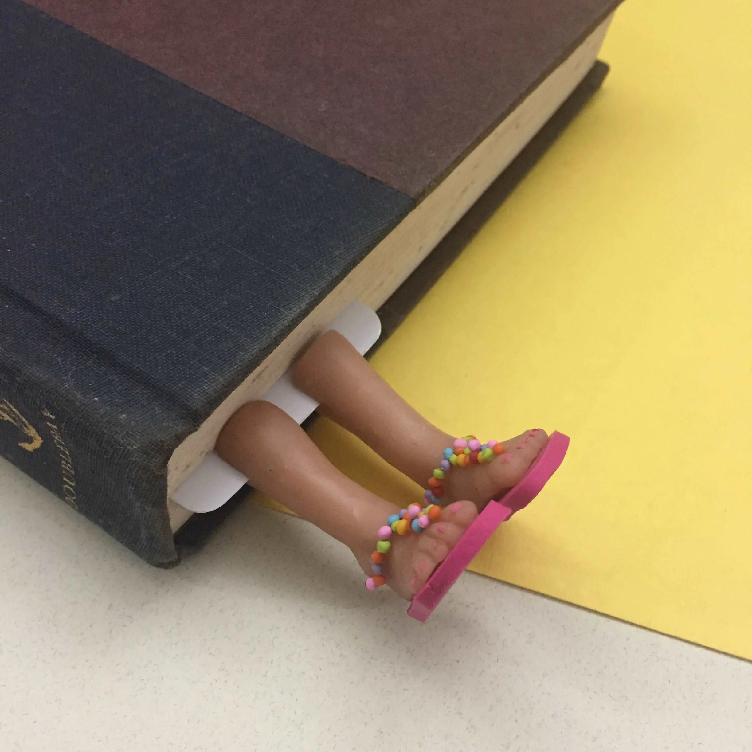 Sea Lover Handmade Miniature Leggy Bookmark