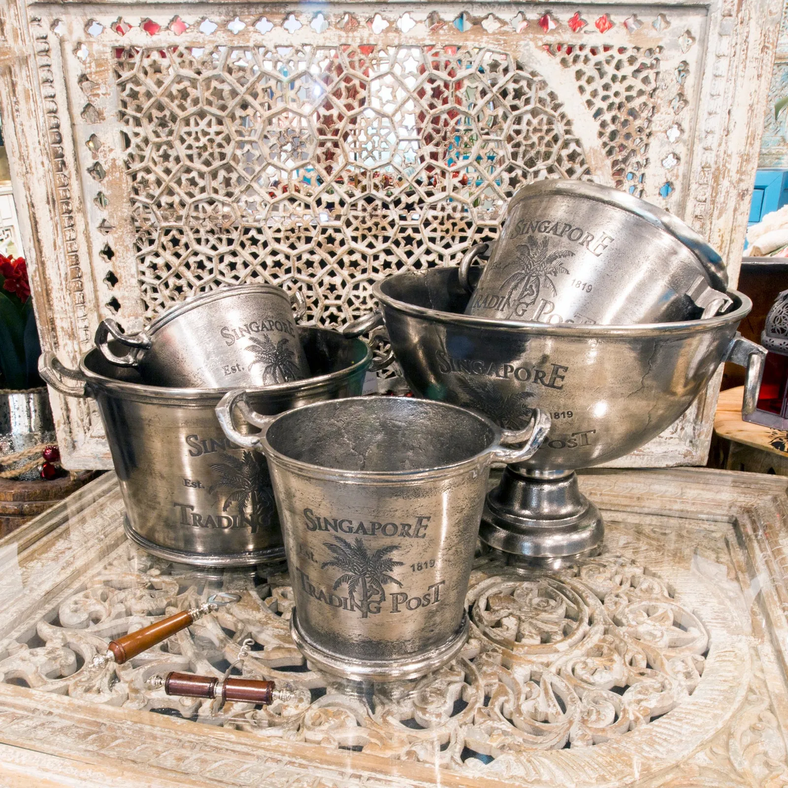 The Original Trading Post Ice Bucket