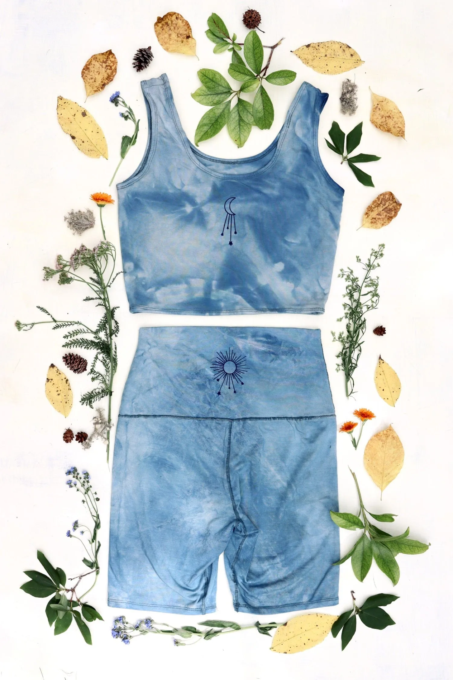 Unchanging Indigo Bike Shorts