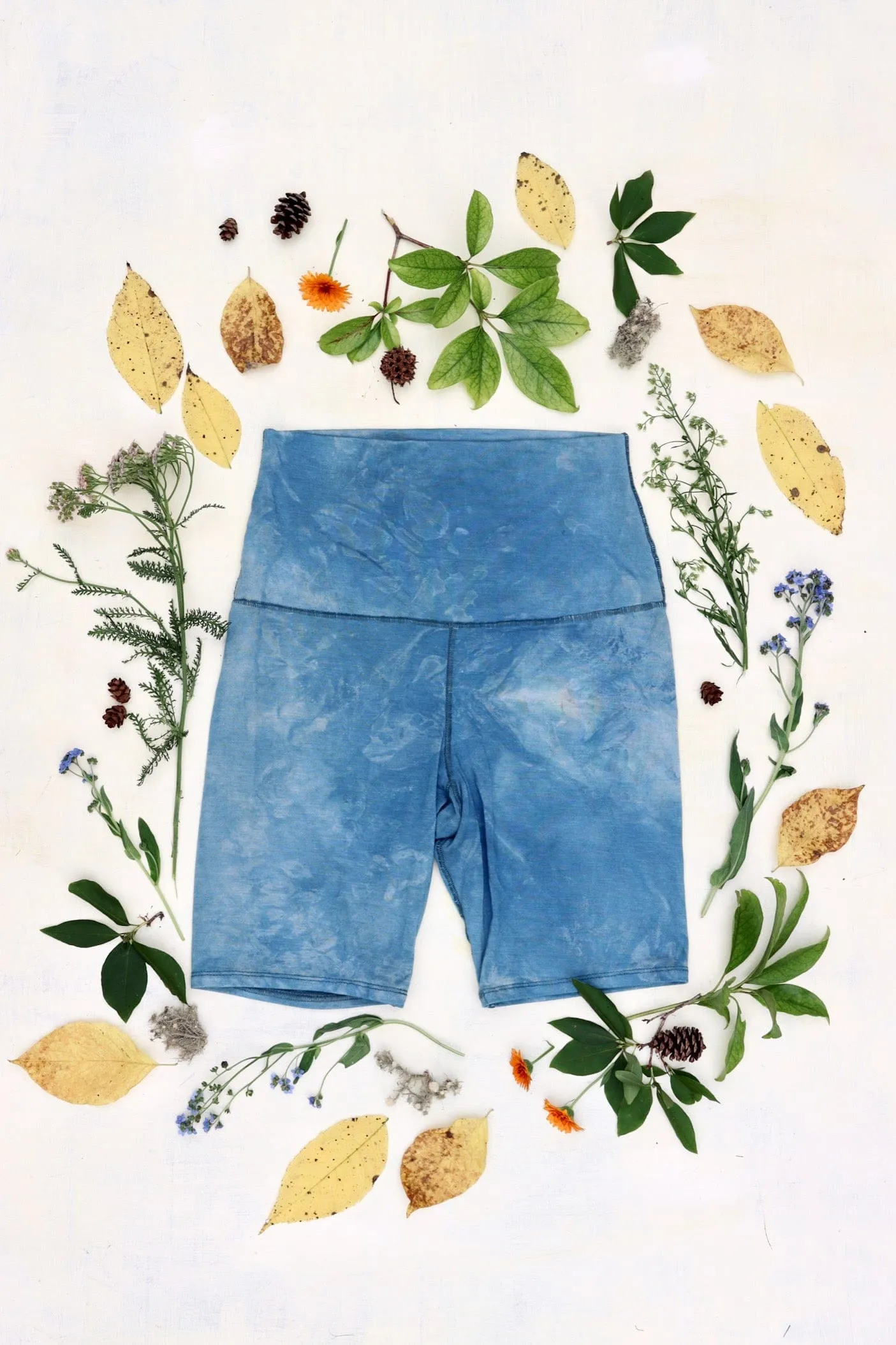 Unchanging Indigo Bike Shorts