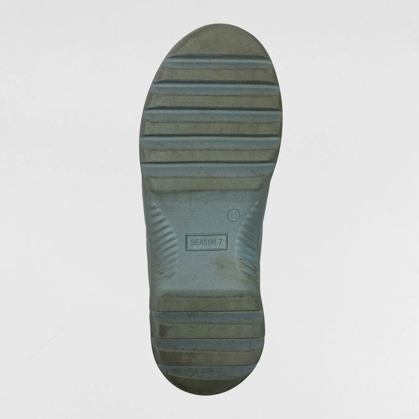 YZY SZN 7 Suede Desert Boots In House Blue