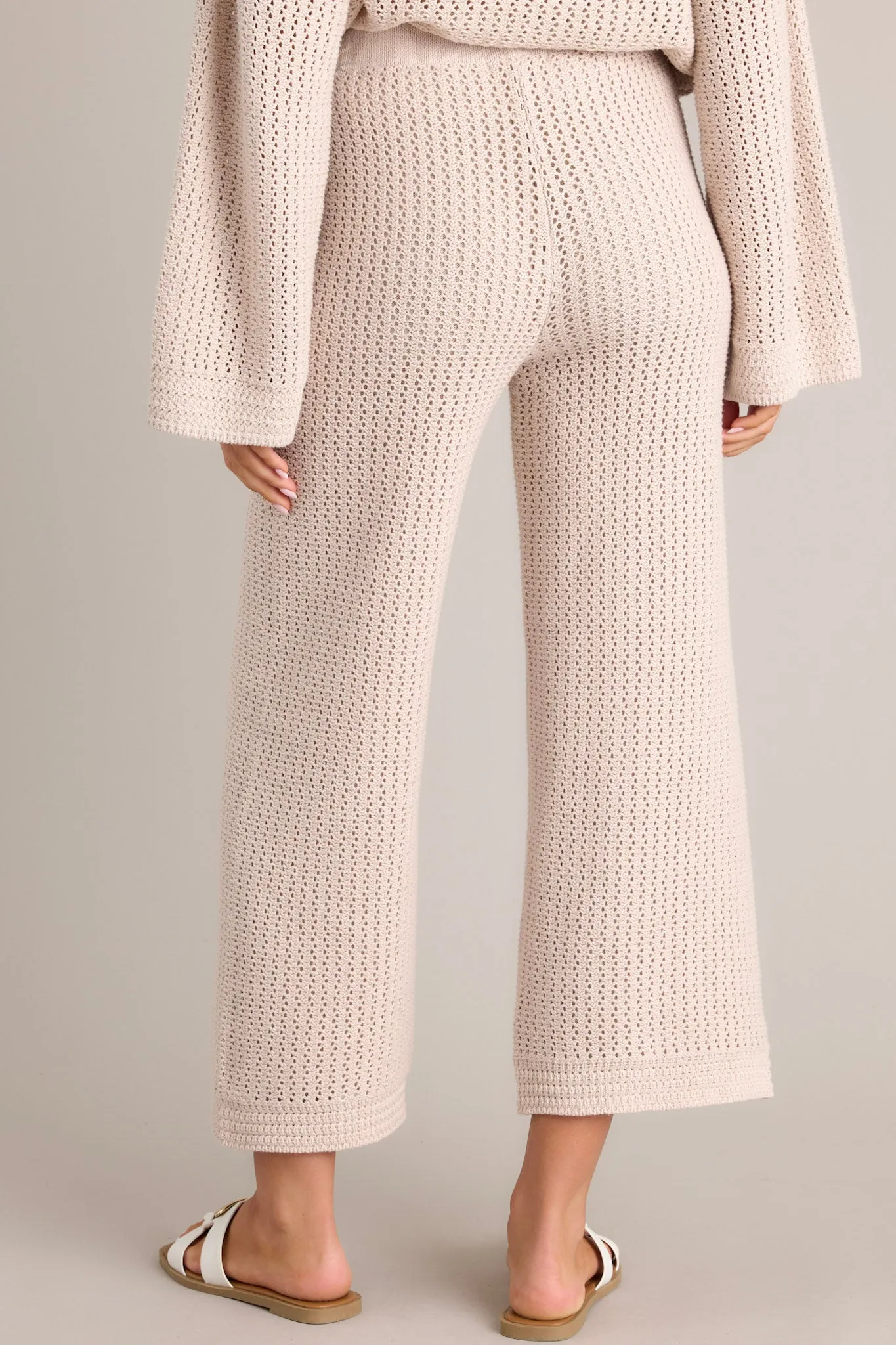 Z Supply Costa Natural Crochet Pants